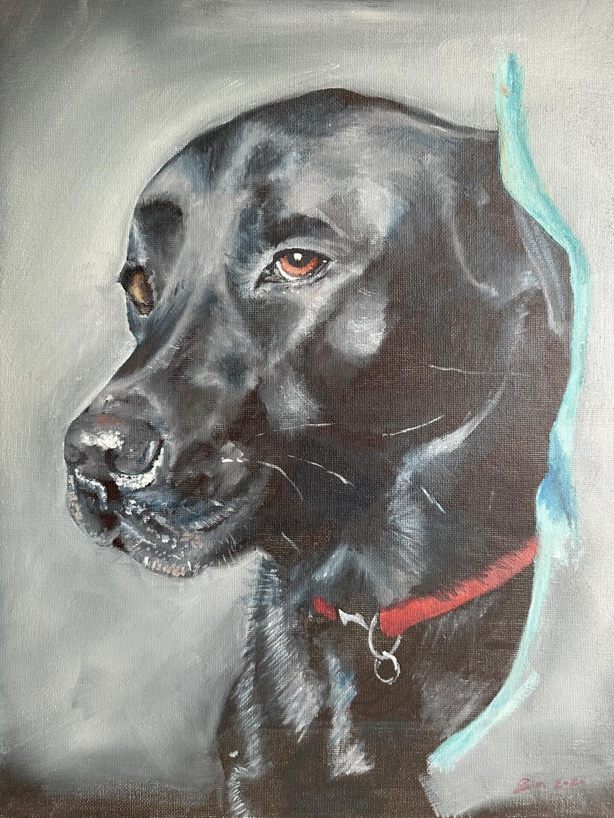 An oil painting of your dog