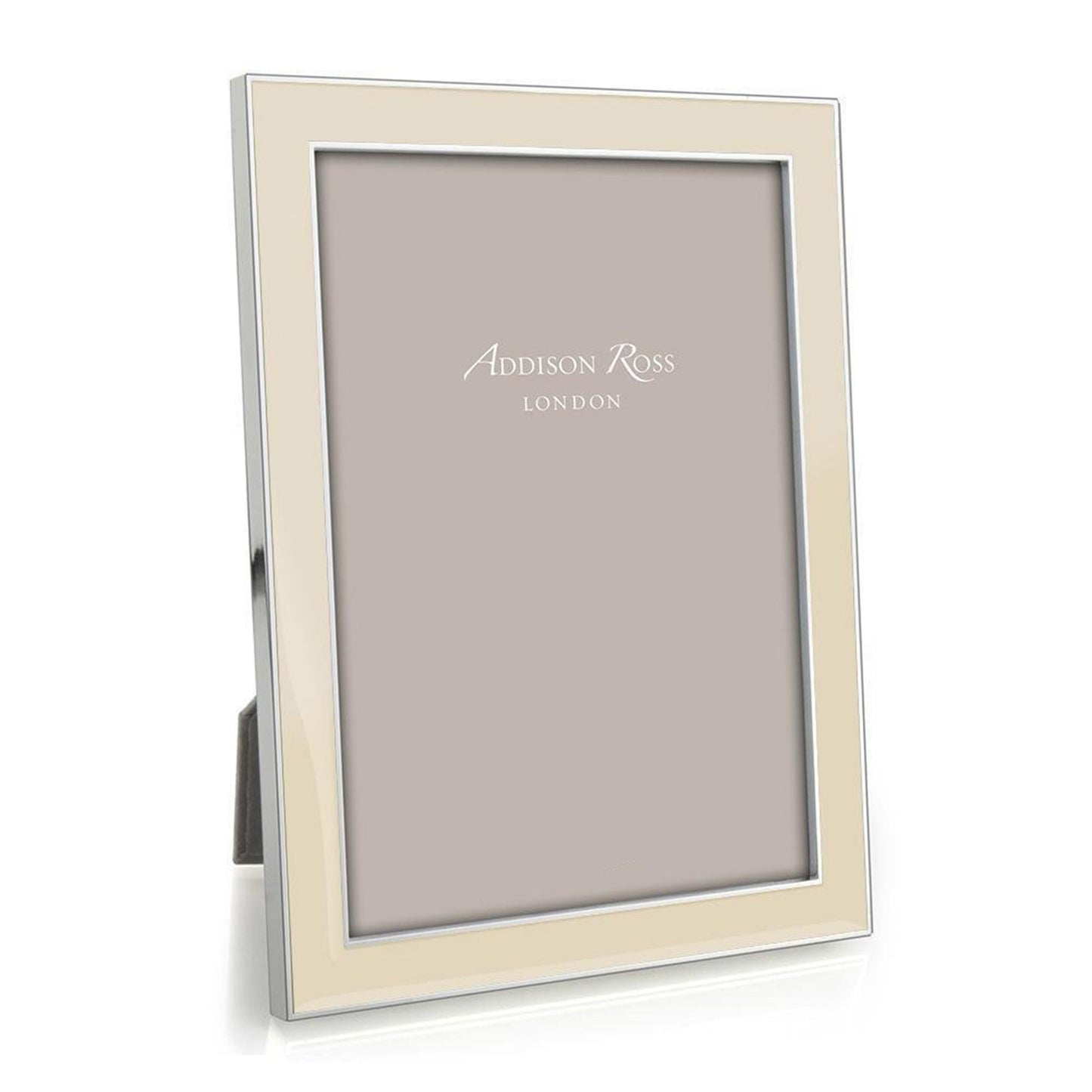 Silver with coloured enamel photo frame
