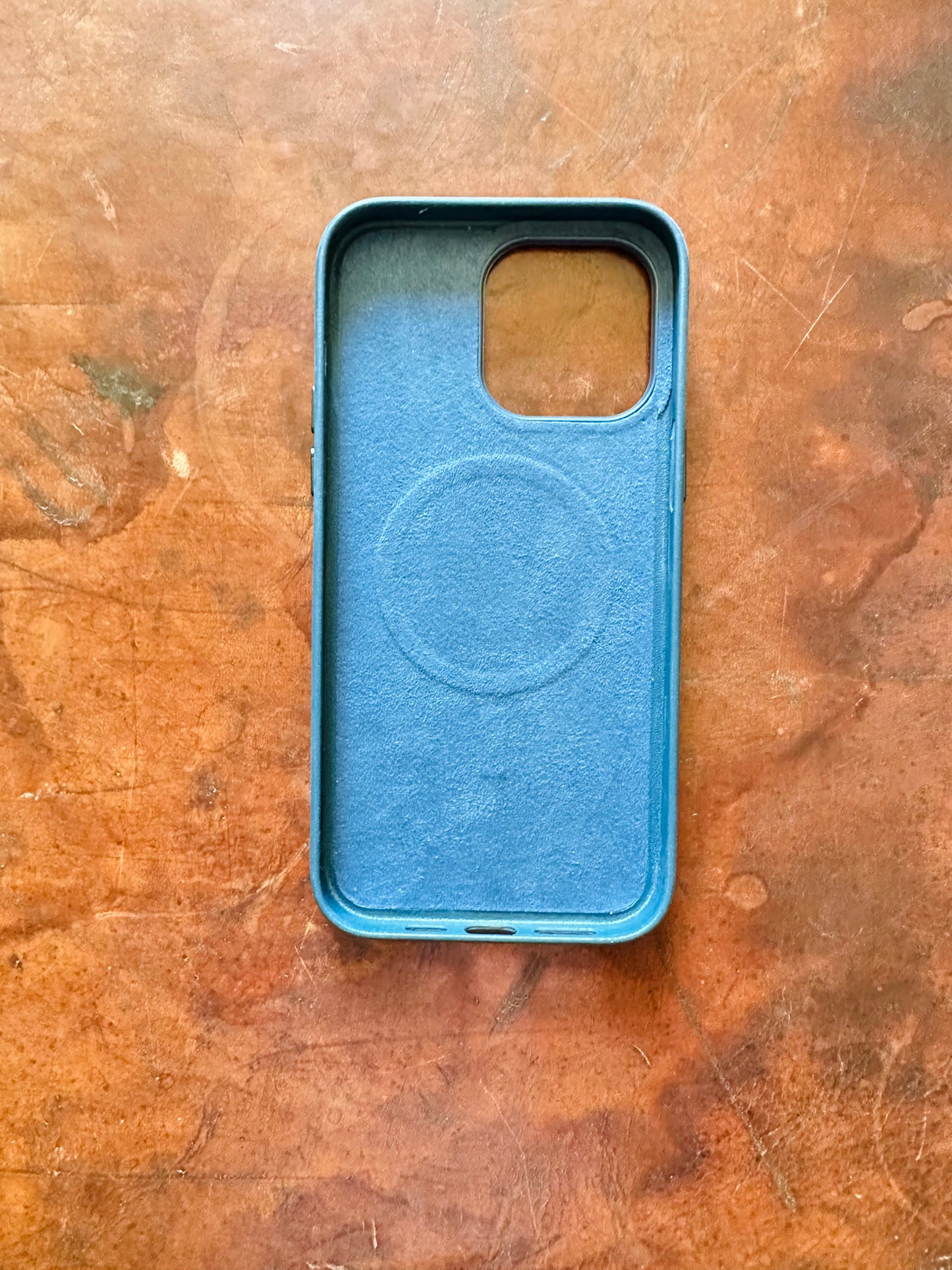 Leather MagSafe iPhone case