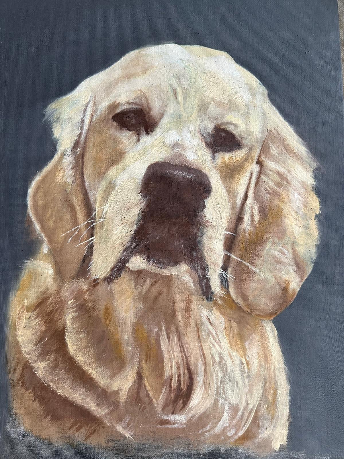 An oil painting of your dog