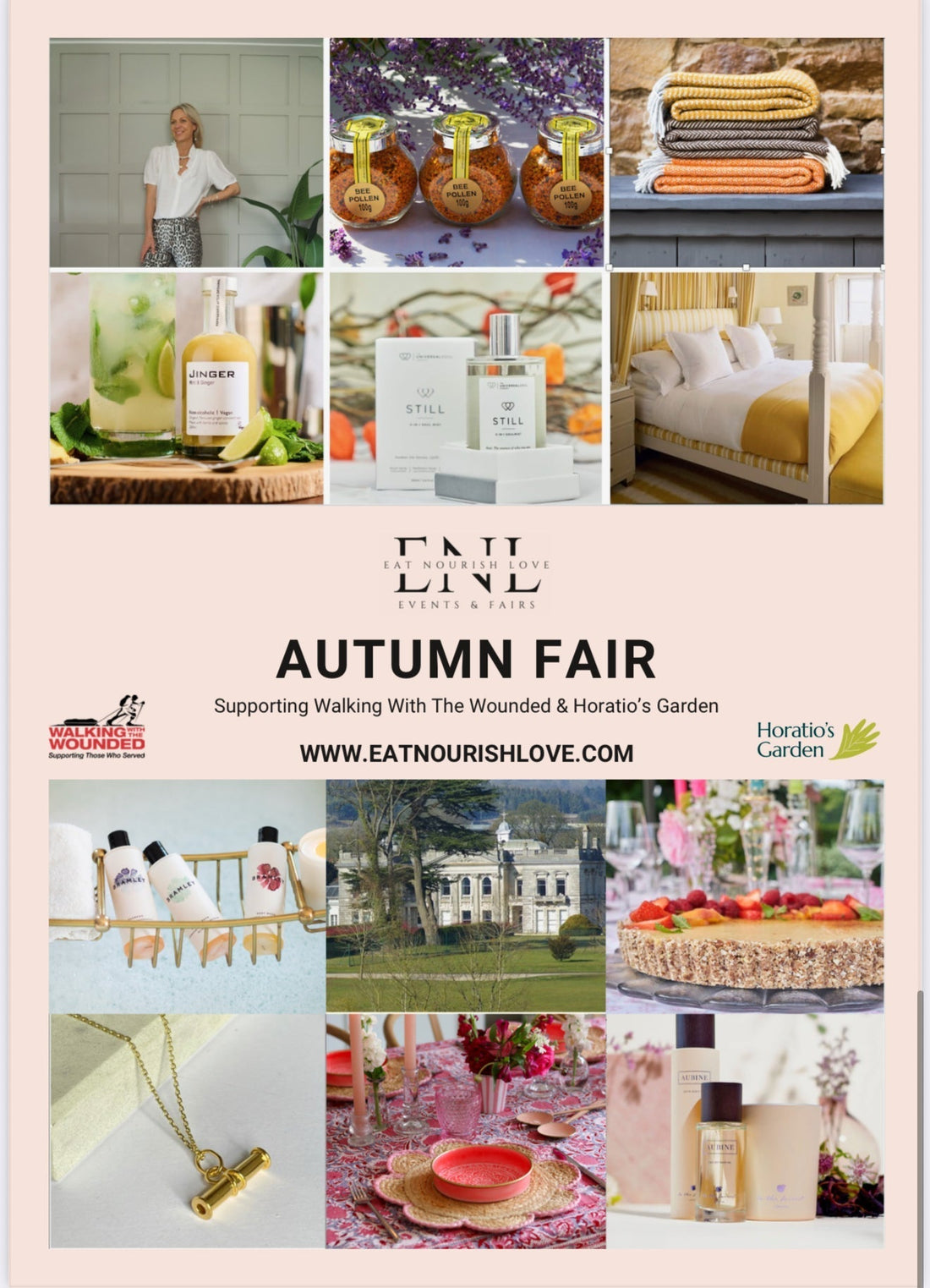 Join us at the Eat Nourish Love Autumn Fair next week.