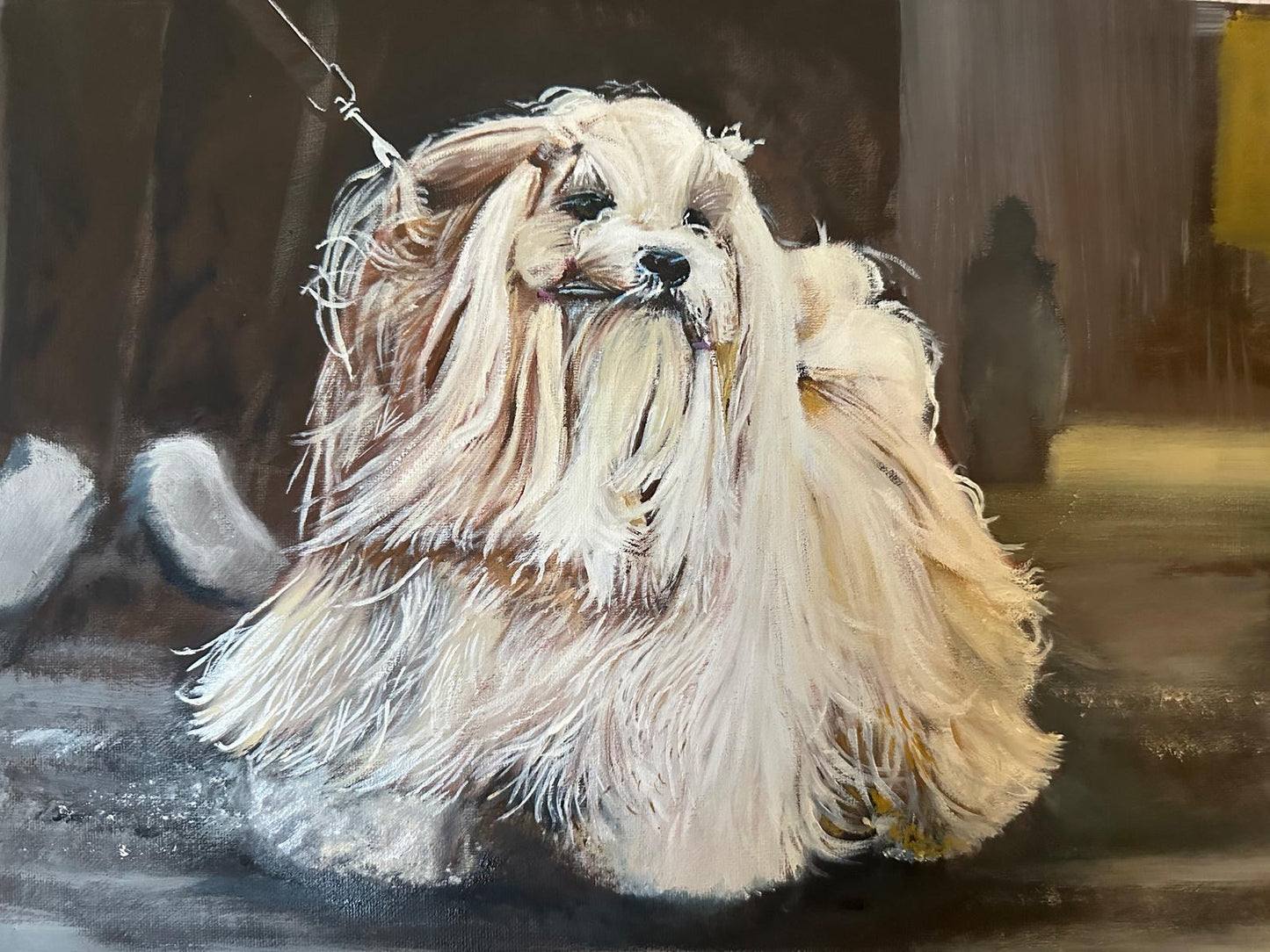An oil painting of your dog
