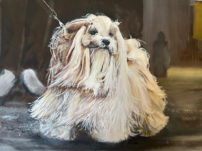 An oil painting of your dog