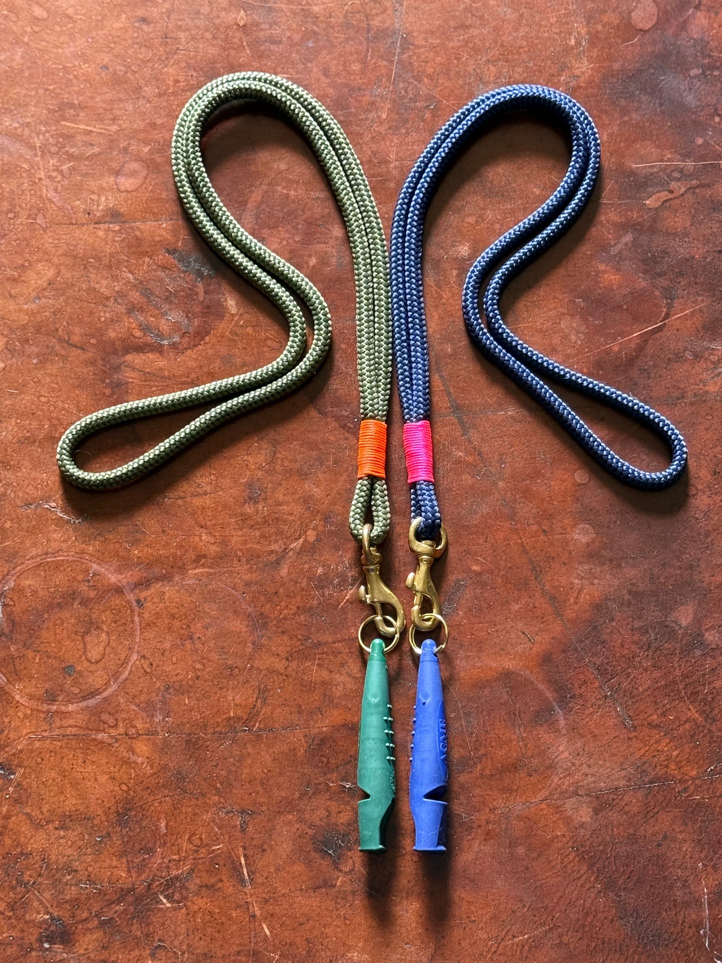 Dog whistle lanyard