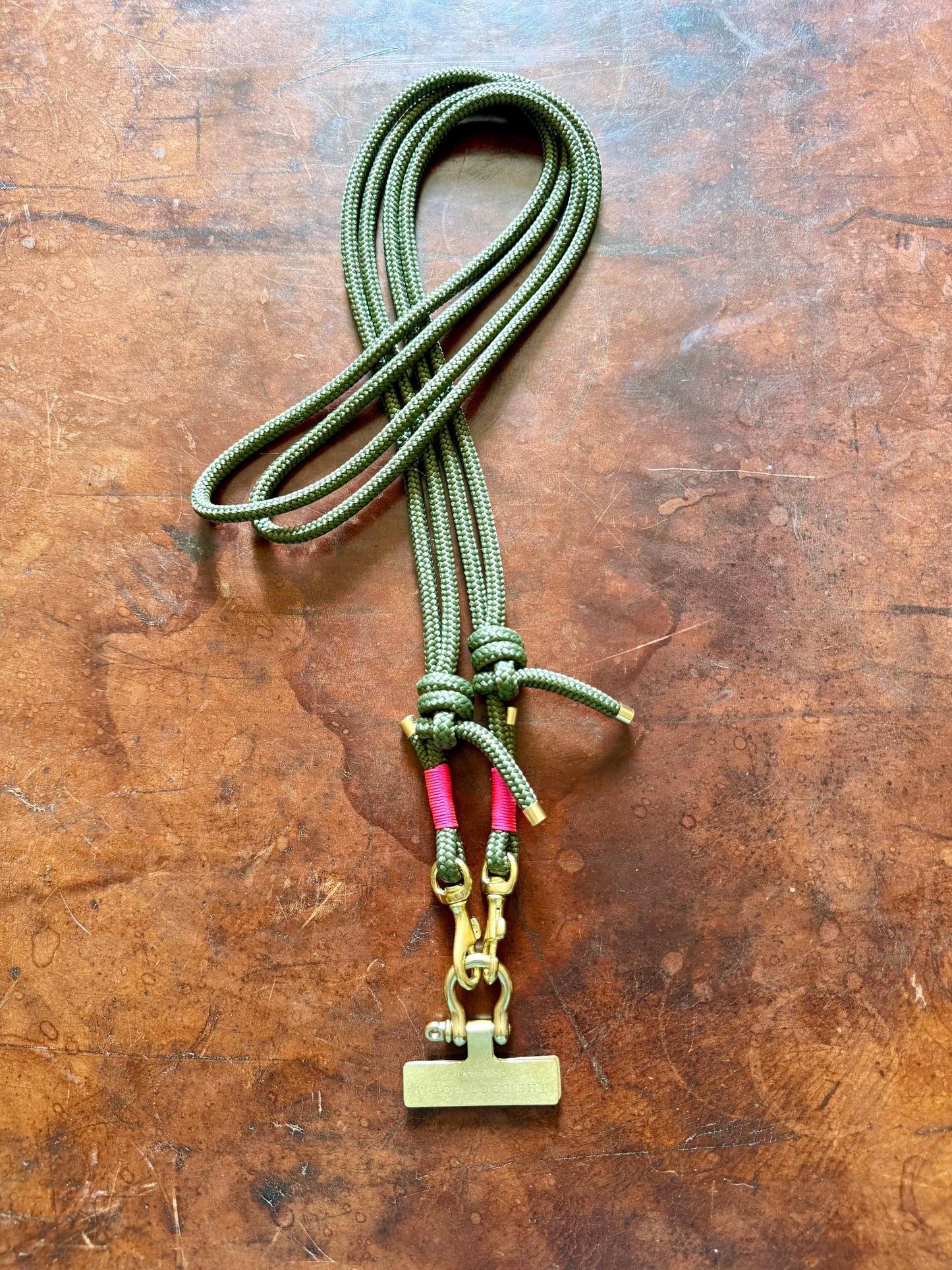Phone cord, tether and shackle