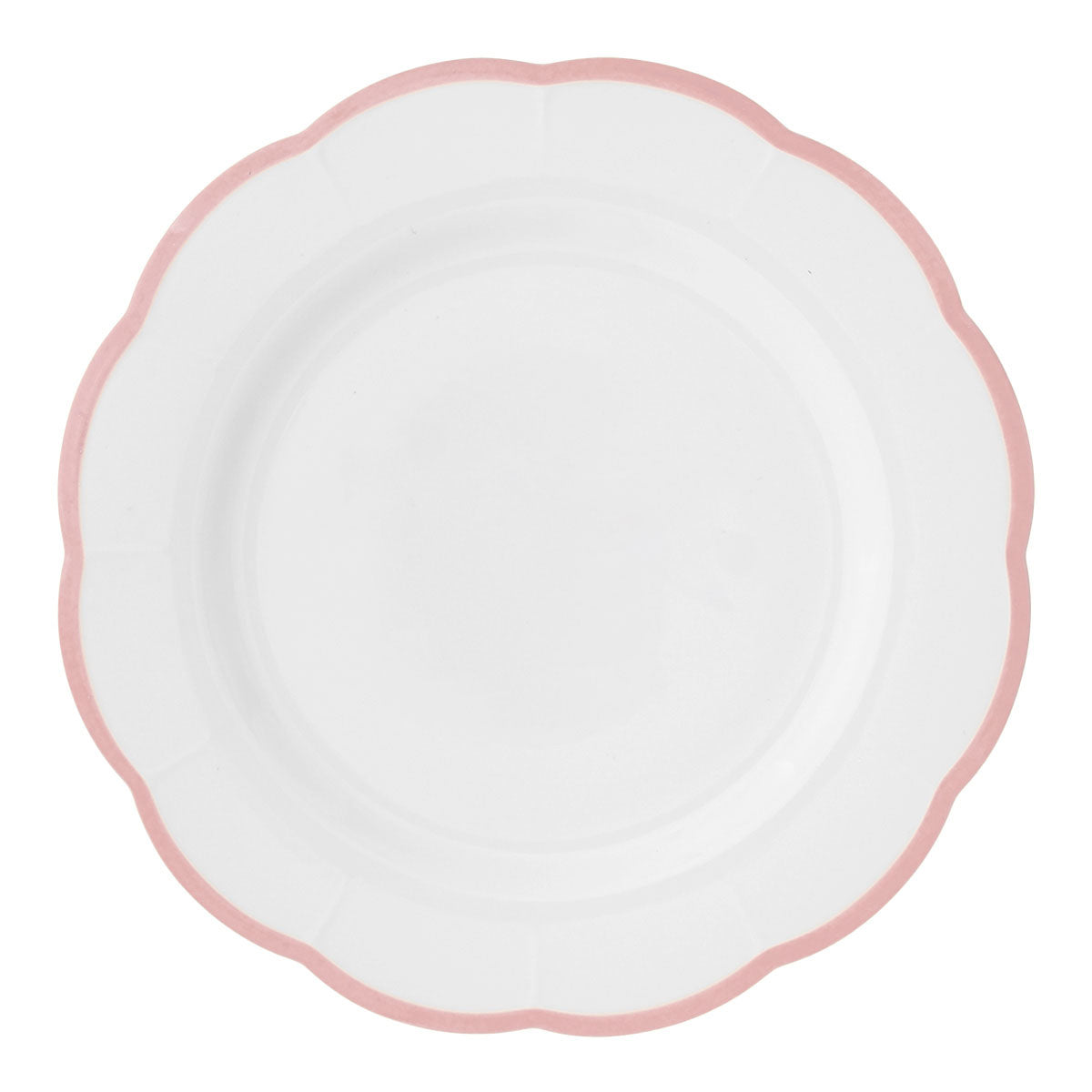 Petalo round platter with coloured rim available in 6 different colours