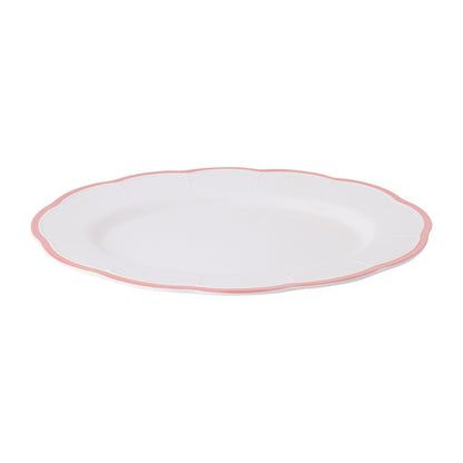 Petalo oval platter with coloured rim available in 6 different colours