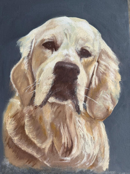 An oil painting of your dog